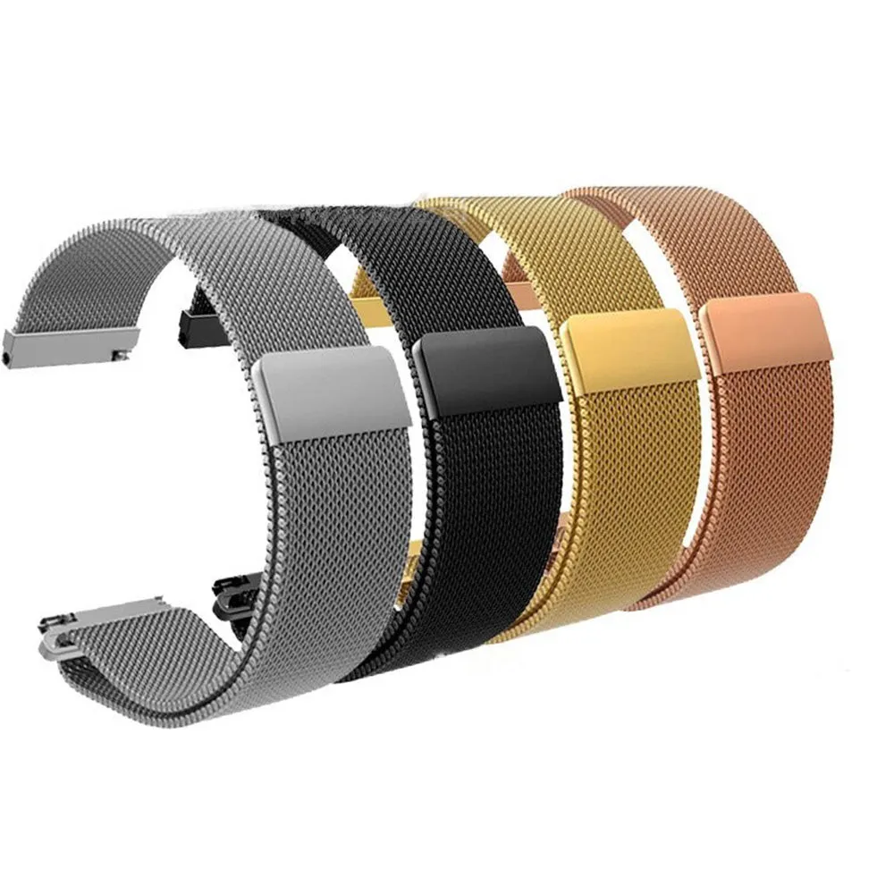 20mm MAGNETIC CHAIN STRAPS FOR AMAZFIT WATCH GTS 2, GTS 4 MINI, GTS 4, GTS 3, BIP U, BIP S, GTS