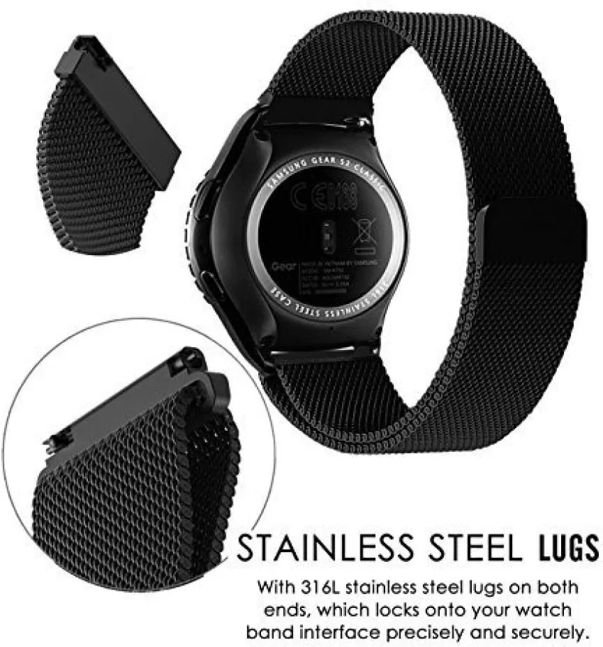 20MM MAGNETIC CHAIN STRAPS FOR HAYLOU WATCH RS4 & RS4 PLUS