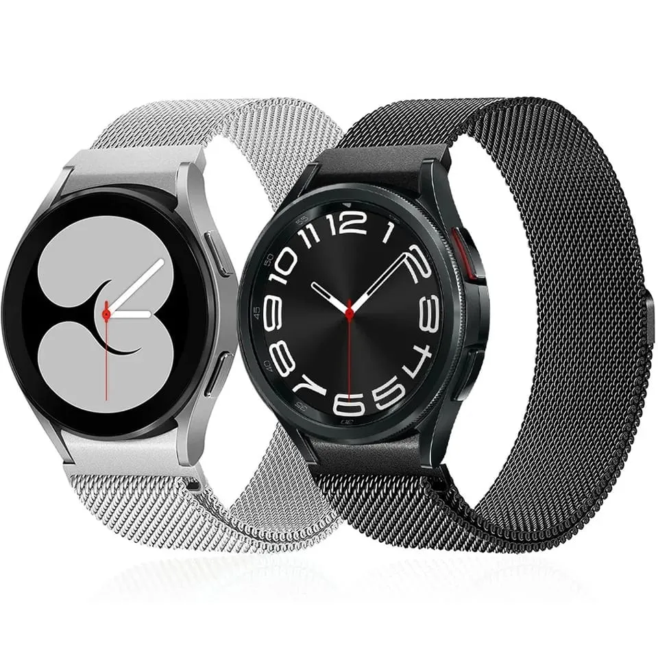 22mm MAGNETIC CHAIN STRAPS FOR AMAZFIT WATCH GTR 3 PRO, GTR 2, GTR 4, GTR 3 PRO, GTR 2 LITE, GTR, PACE