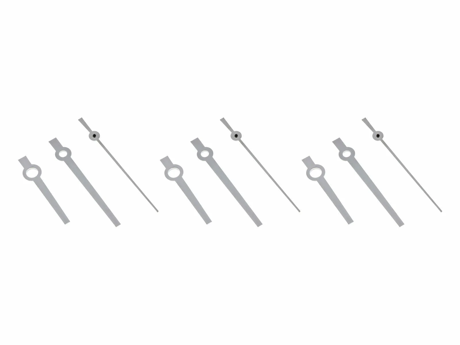 3 SET WATCH HAND PLAIN FOR  ROLEX 1530-1570 NQS SILVER 1601 1602 1603 1605 1611