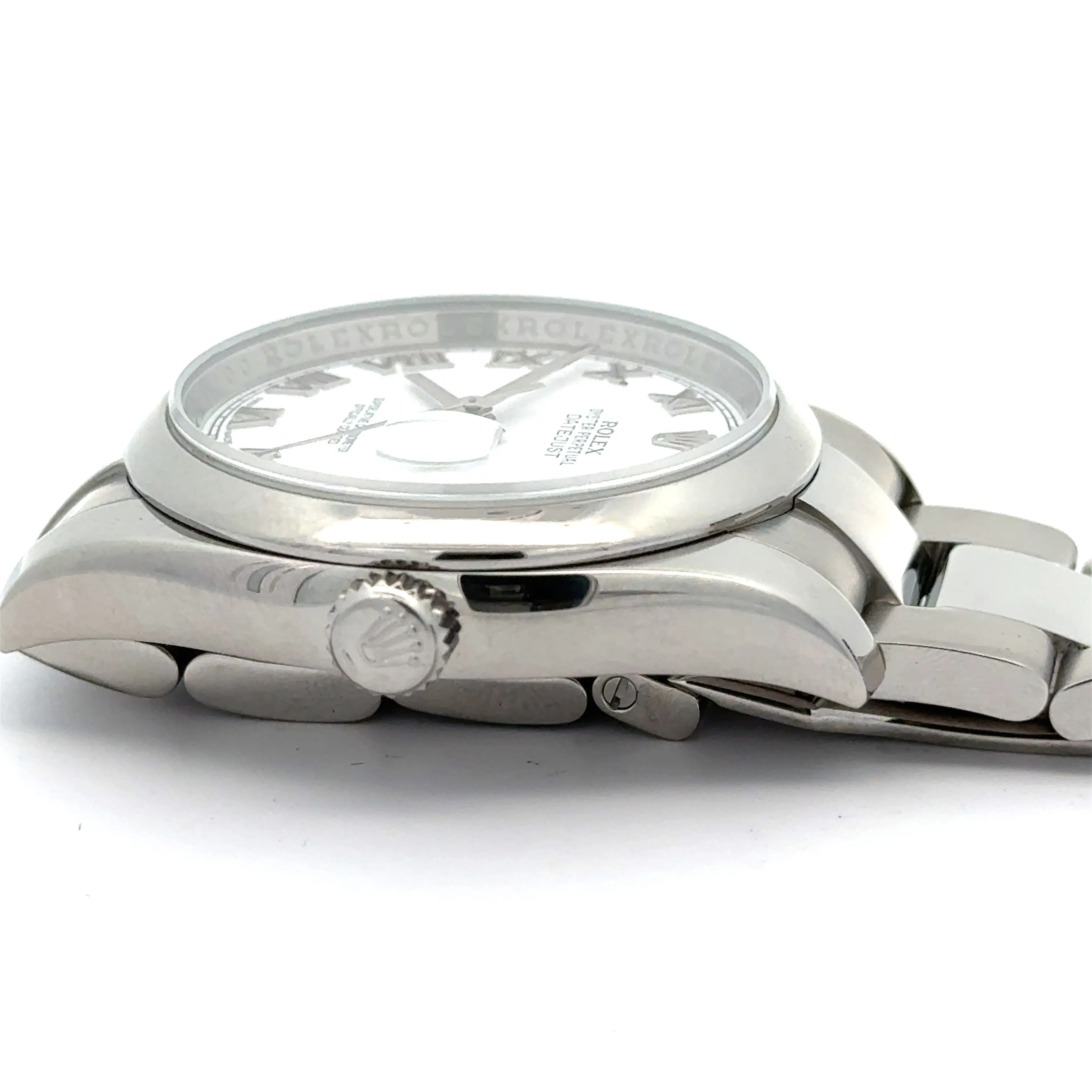 36mm Rolex Watch with Stainless Steel Oyster Bracelet (engraved model, model number: 116200)