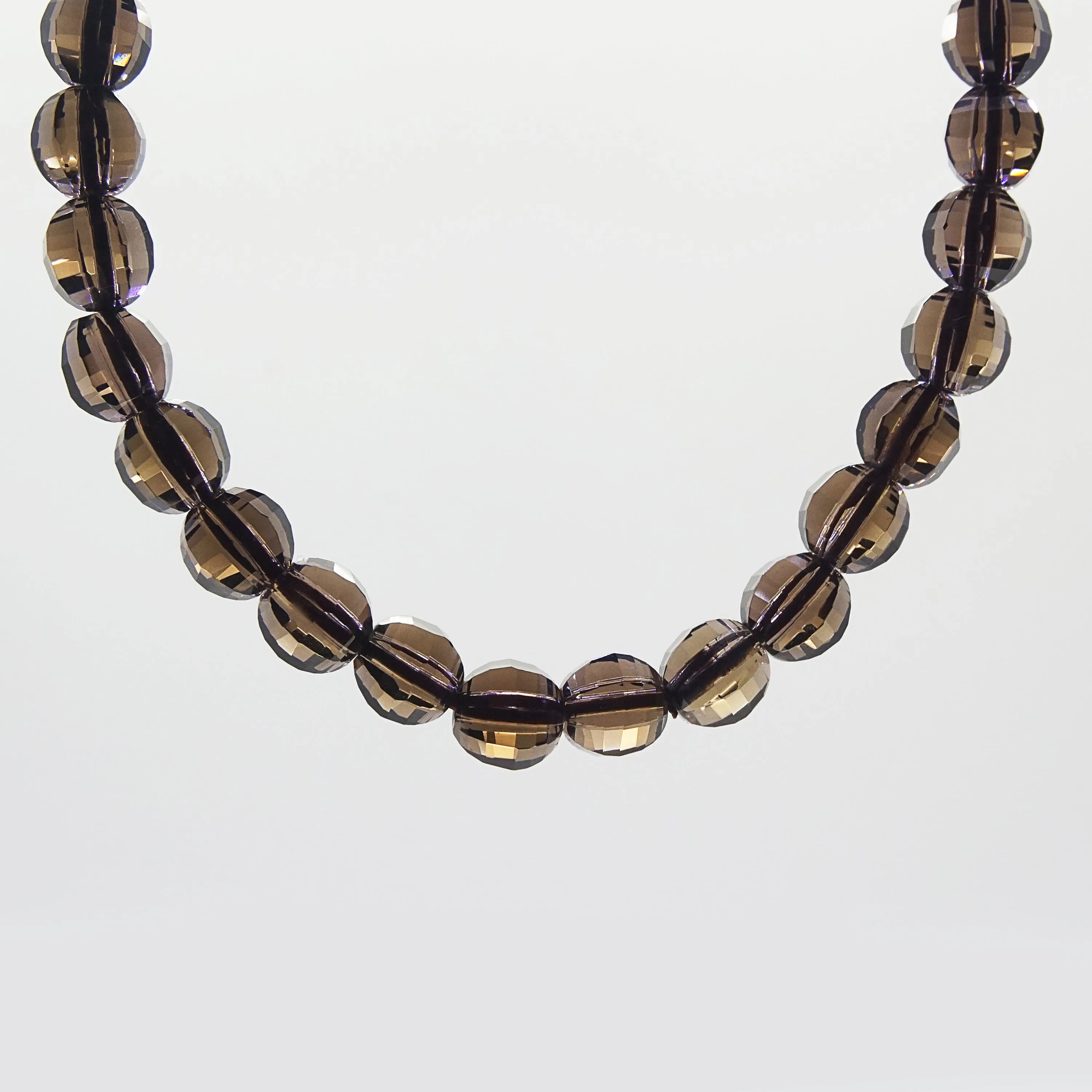 A-Grade Smoky Quartz Faceted 6mm