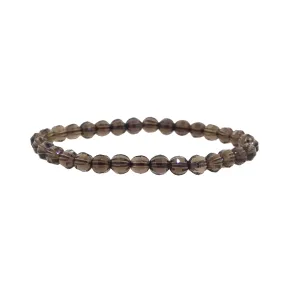 A-Grade Smoky Quartz Faceted 6mm