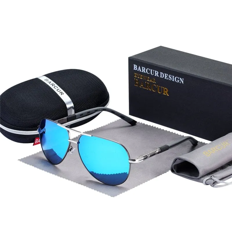 Aluminum Vintage Polarized Coating Classic Sun Glasses For Men & Women