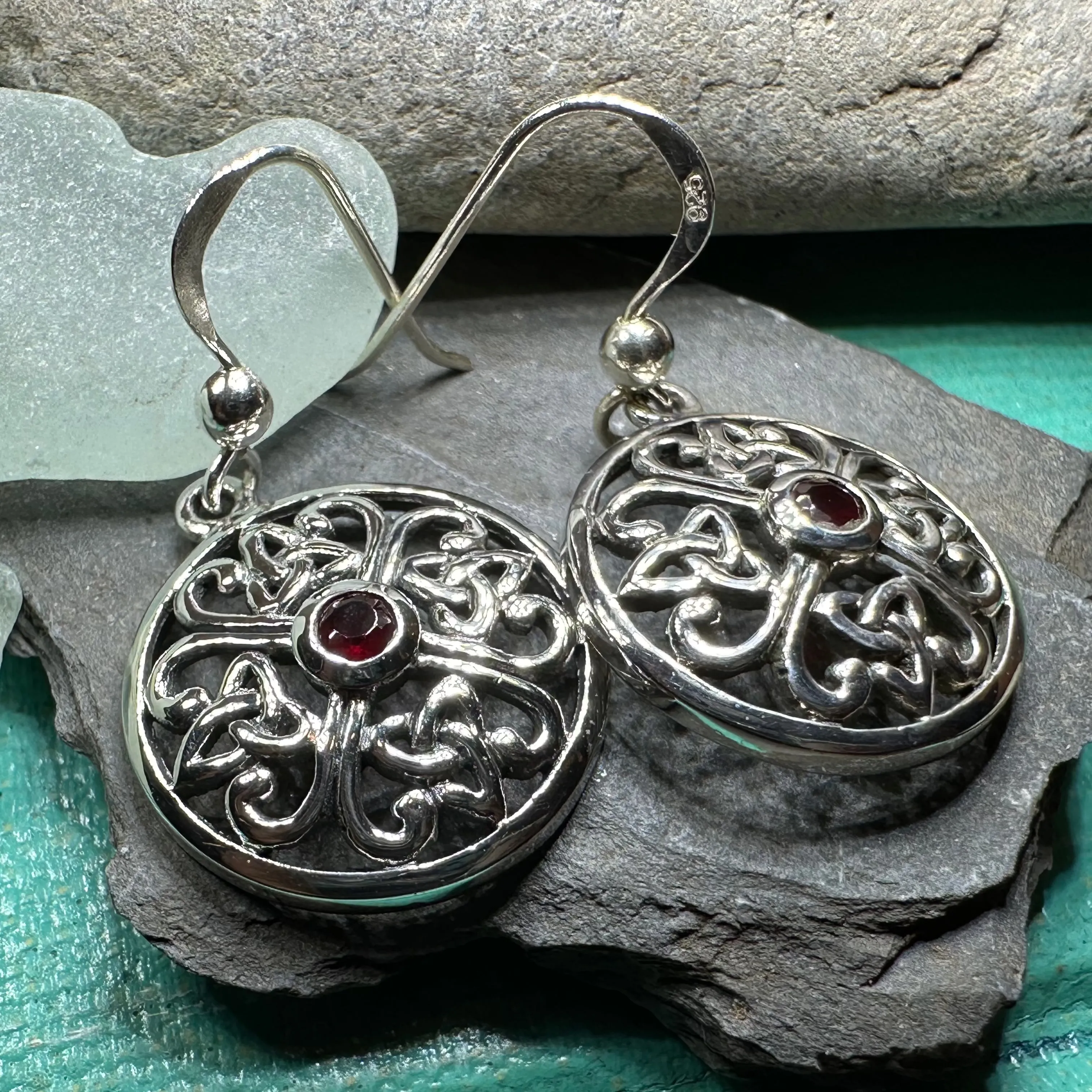 Ariadne Trinity Knot Earrings