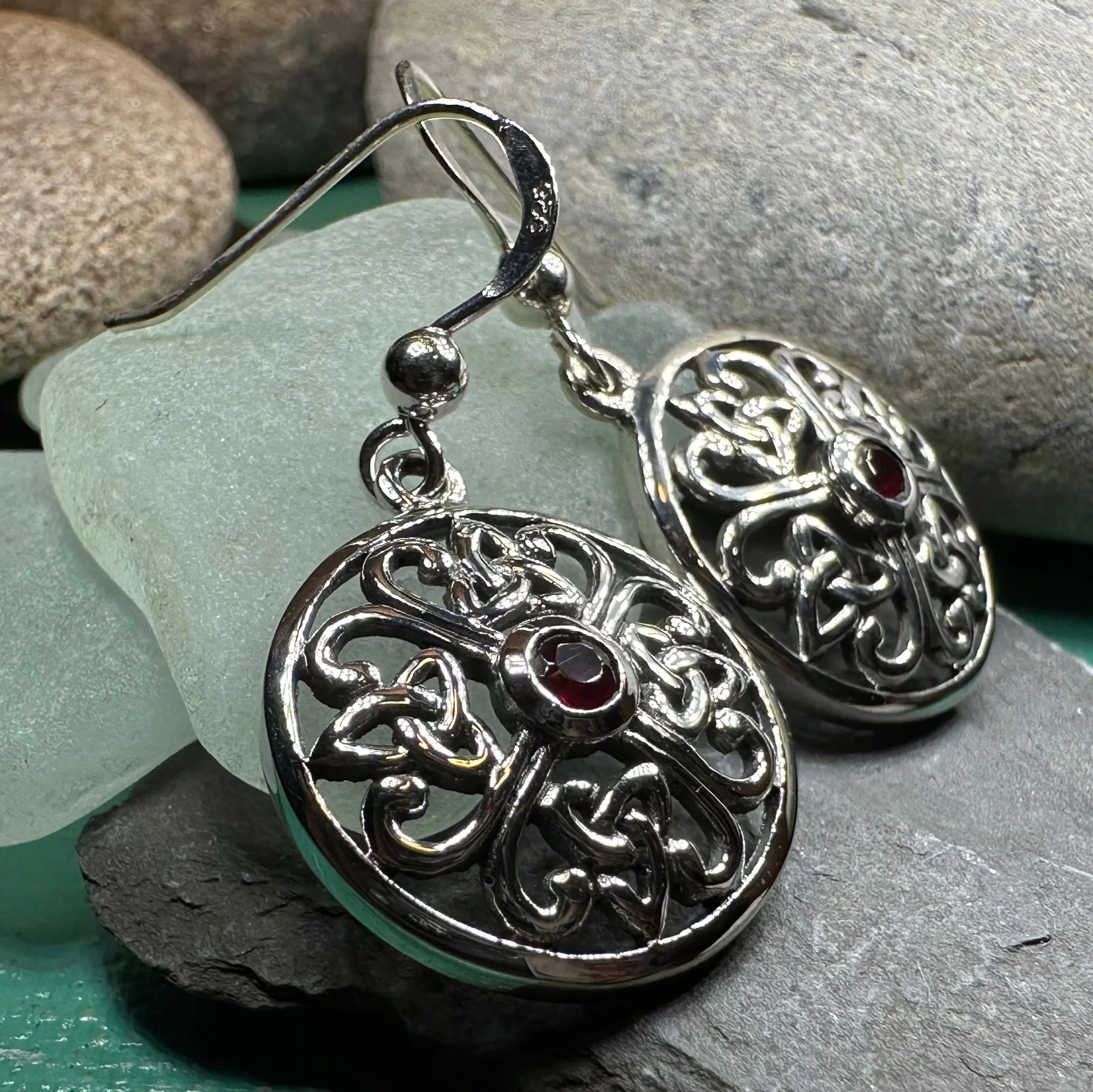 Ariadne Trinity Knot Earrings