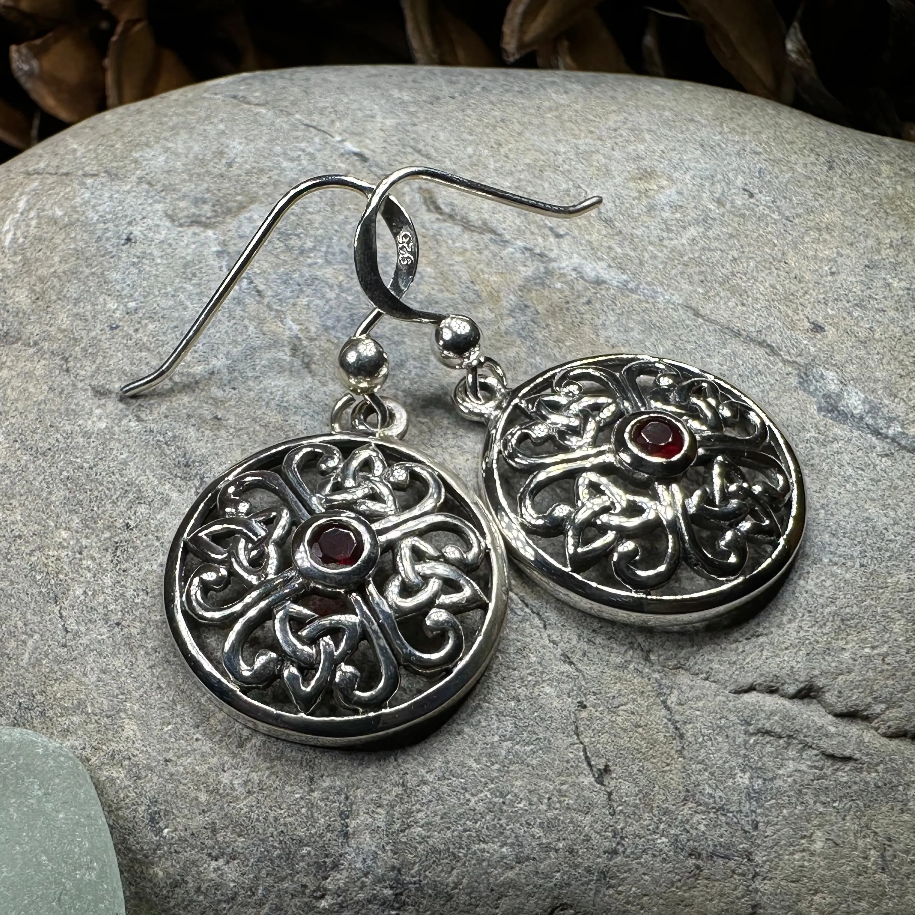 Ariadne Trinity Knot Earrings