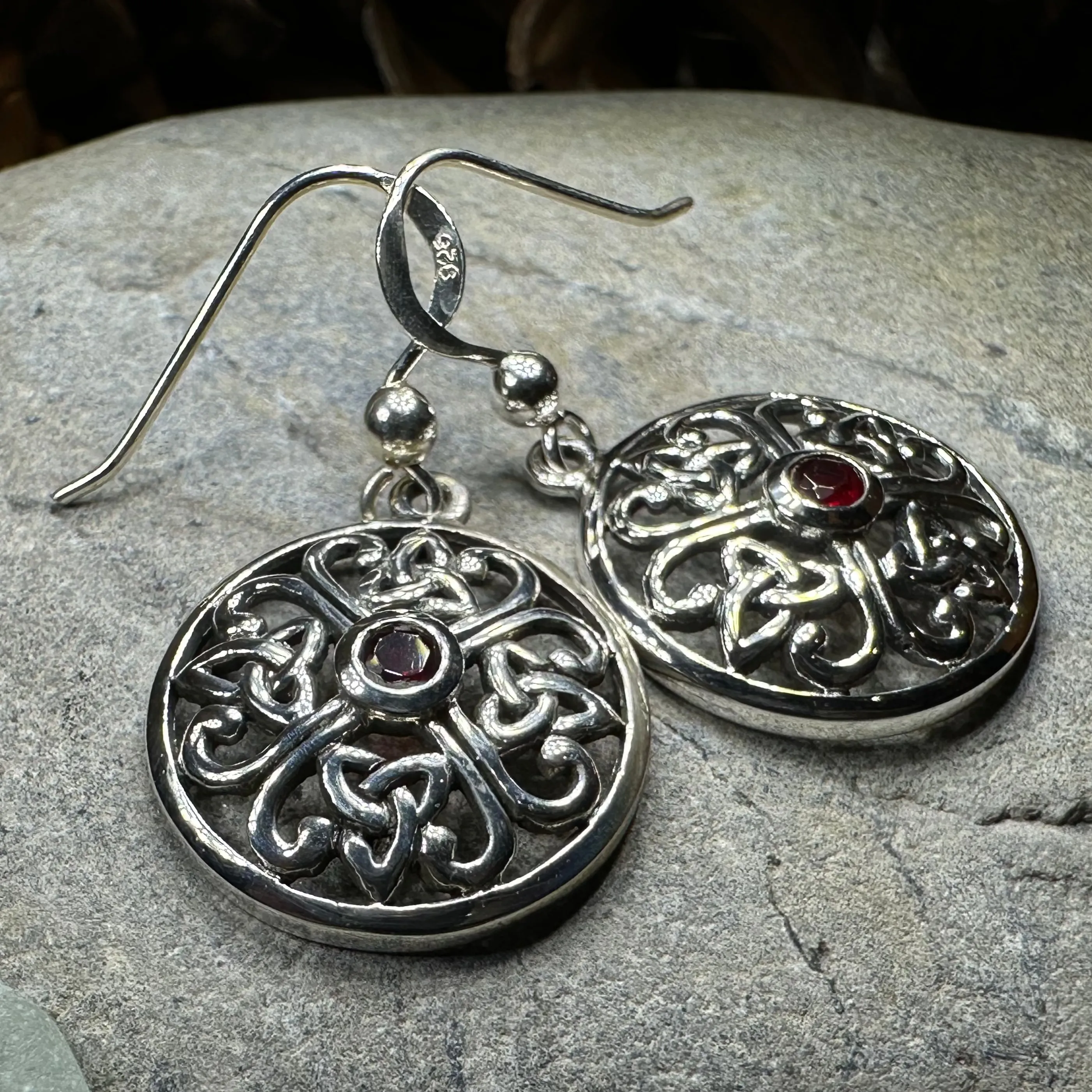 Ariadne Trinity Knot Earrings
