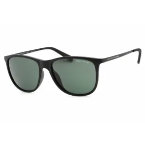 Armani Exchange Men's Sunglasses - Matte Black Square Shape Frame | AX4047SF 807871