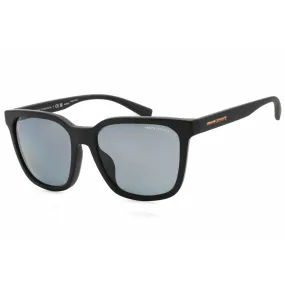 Armani Exchange Men's Sunglasses - Square Frame Grey Polarized Lens | 0AX4108SF 807881
