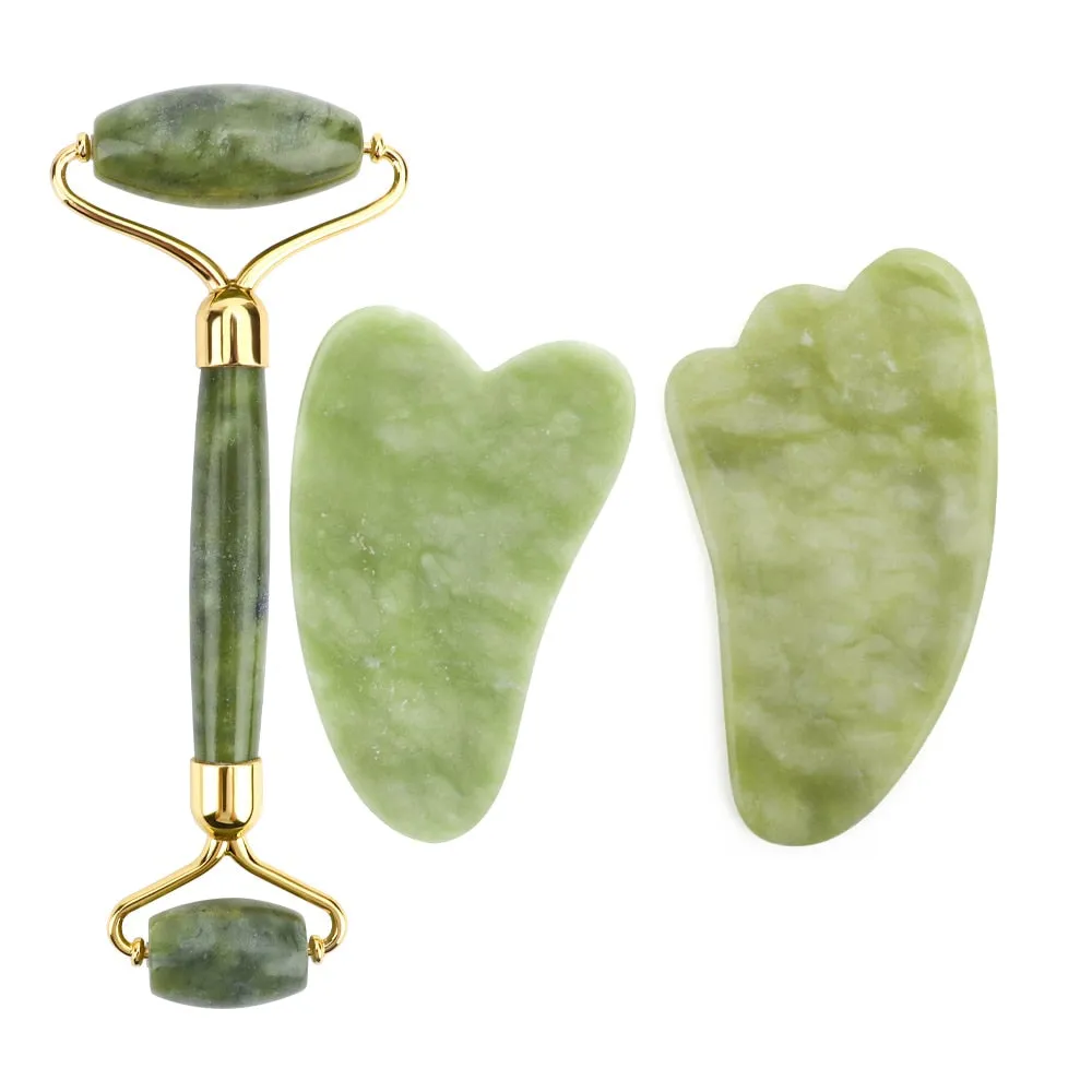 Beauty Face Massager Jade Roller for Face Lifting Tools