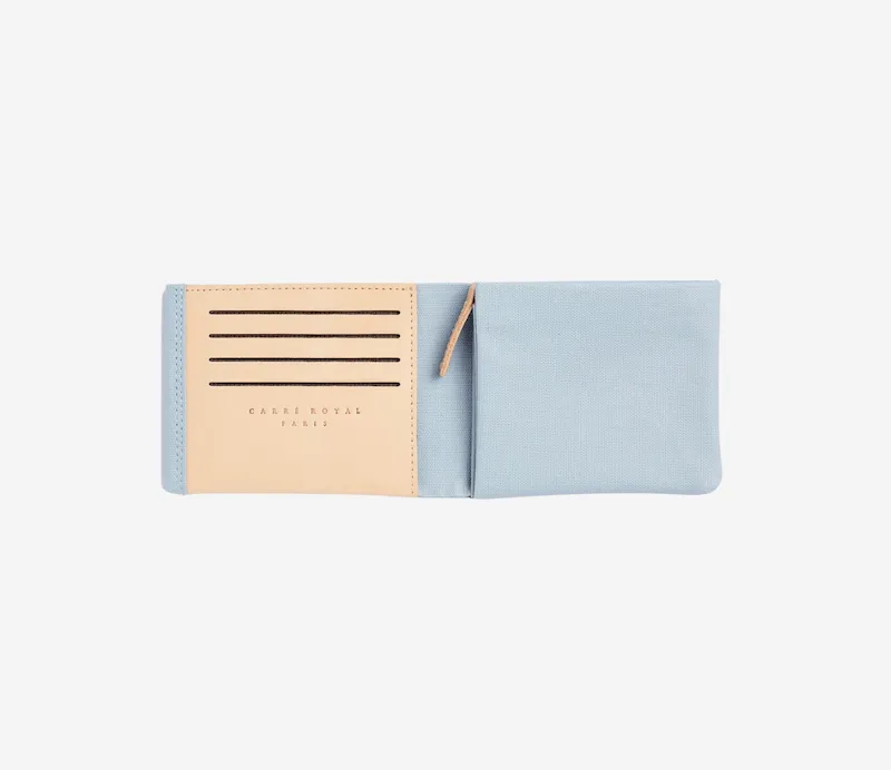 Bifold Canvas Wallet