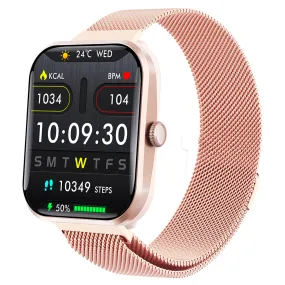 Bluetooth Smart Watch Water-Resistant Sport Activity Tracker Blood Pressure Sleep Monitor Style 4