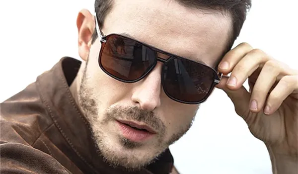 Brown Jetsetter Sunglasses for Men  Classic and Stylish Eyewear