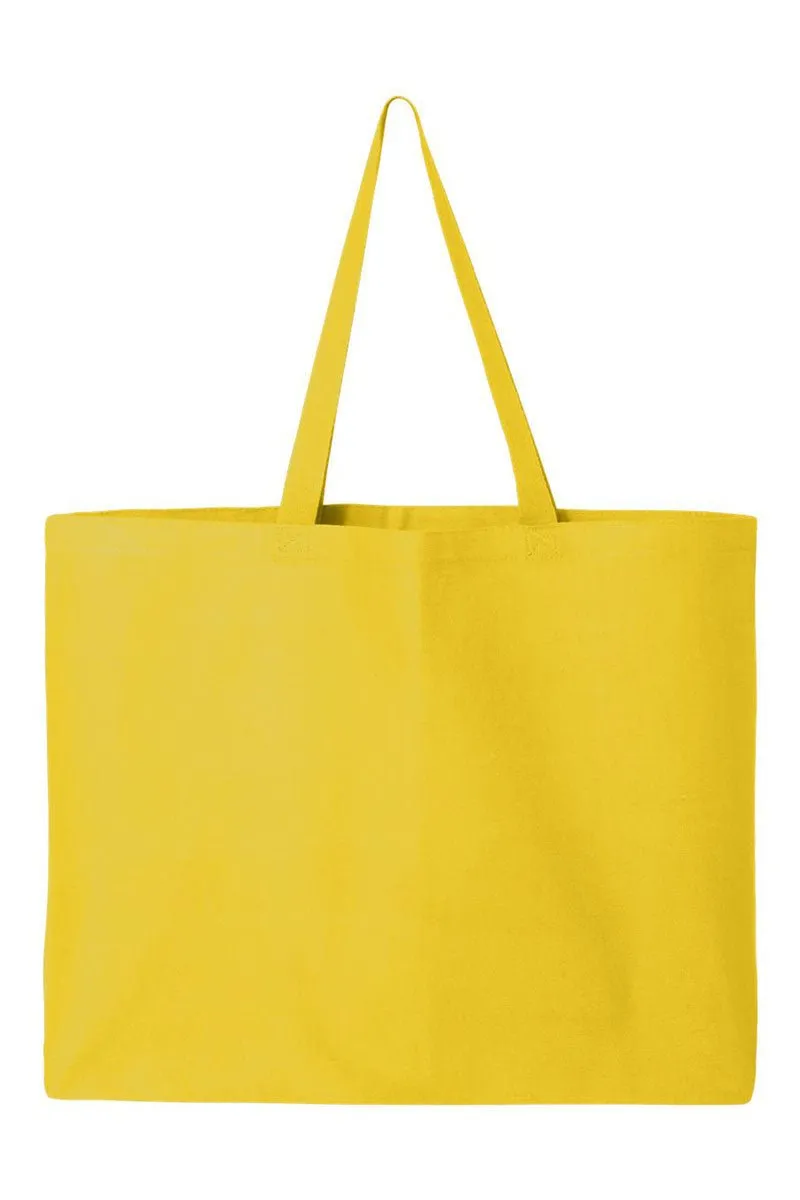 Brushed Mardi Gras Canvas Jumbo Tote