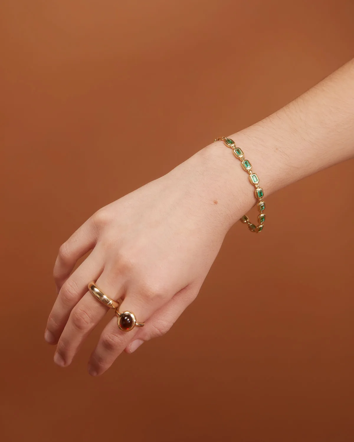 BUBBLE OVAL RING