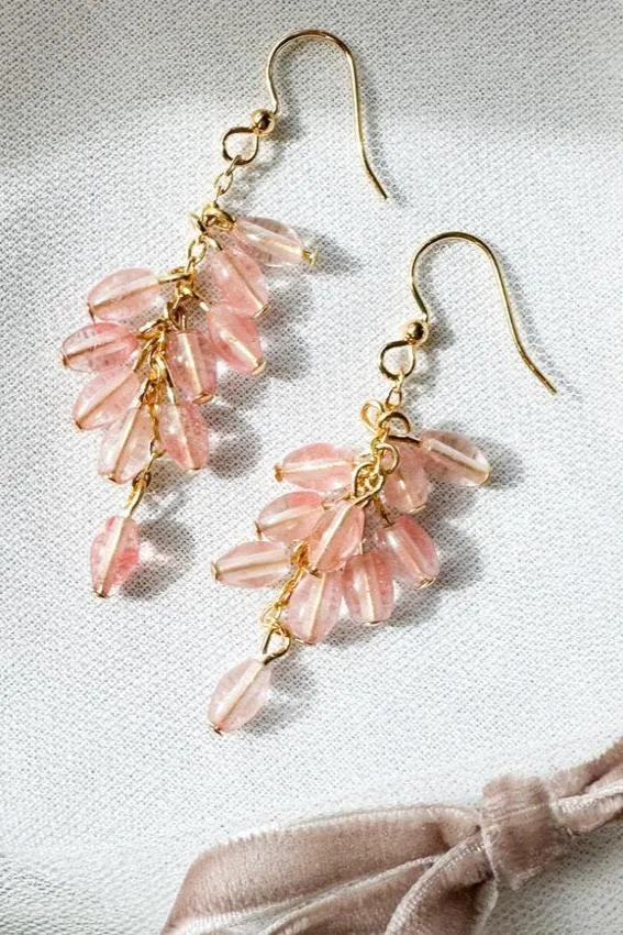 Cascading Strawberries Earrings