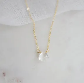 Clear Crystal Quartz Pendant