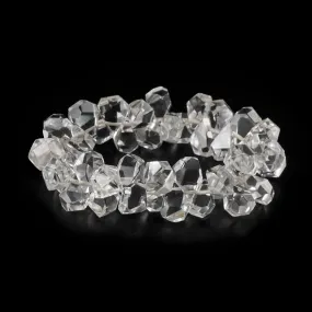 Clear Quartz Faceted Nugget Briolette