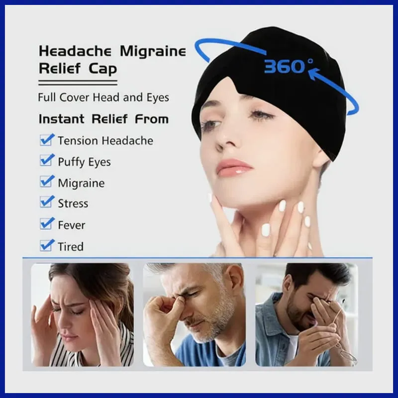 Cooling Headband: Natural Migraine and Headache Relief