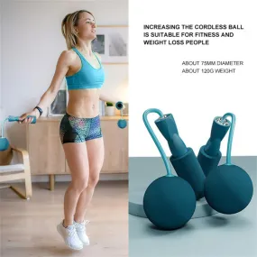Cordless Jump Rope Gym Sports Fitness Training