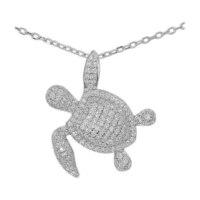 Dazzling Turtle Necklace