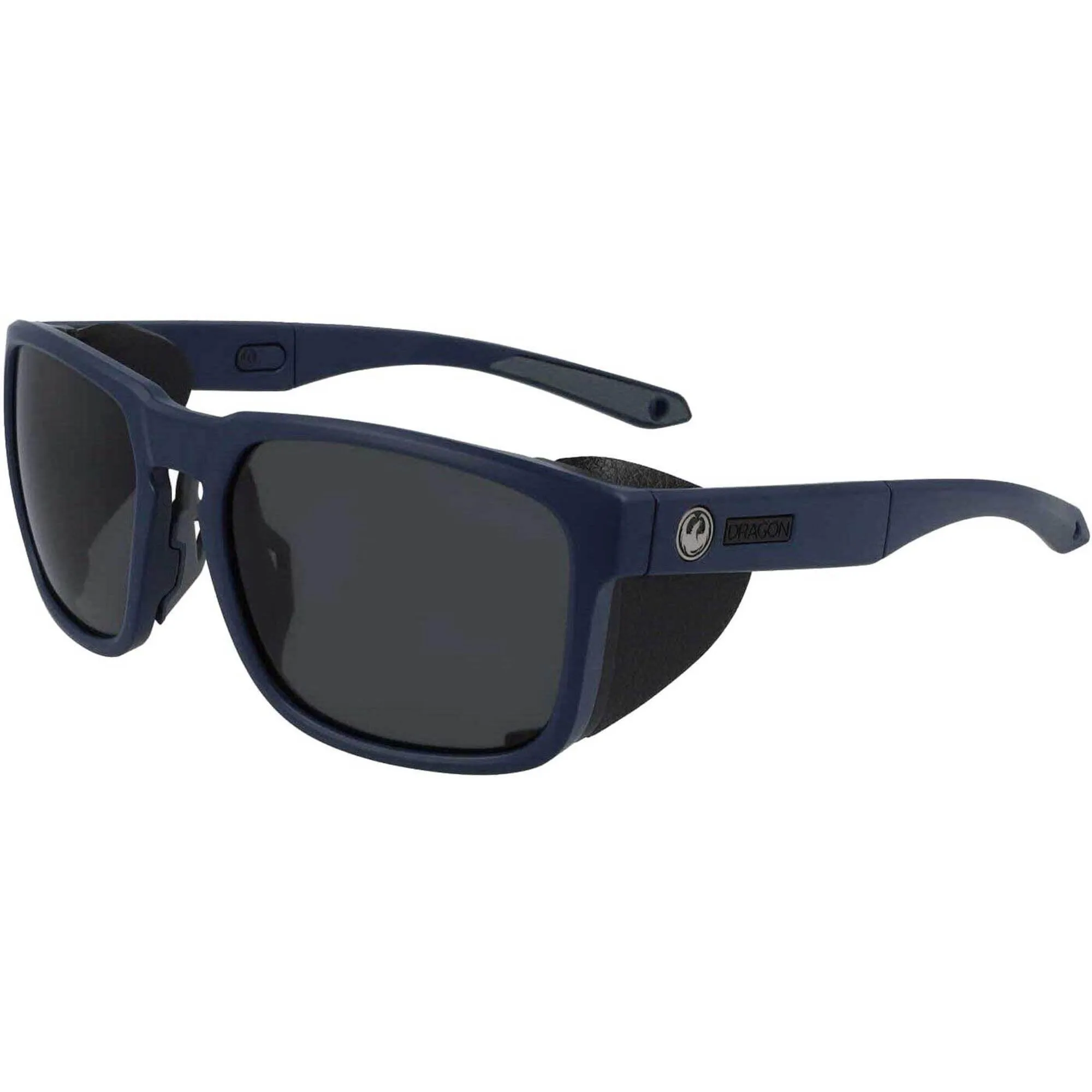 Dragon Men's Sunglasses - Matte Black Full Rim Rectangular | DR LATITUDE X LL 410