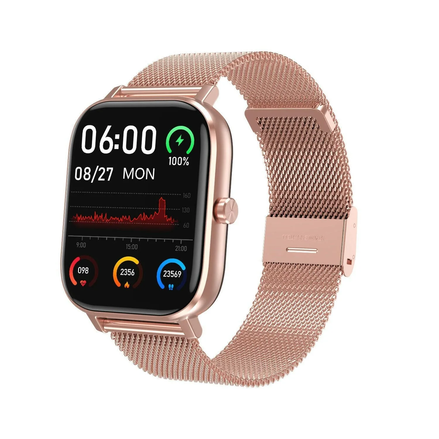 DT35  Smart Watch Men Women 1.75inch Bluetooth Call Watches ECG PPG