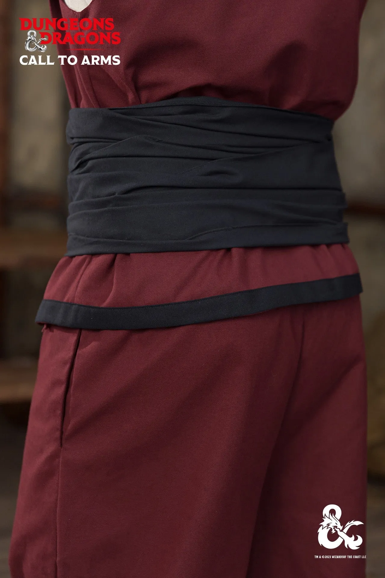Dungeons & Dragons Monk Belt Black