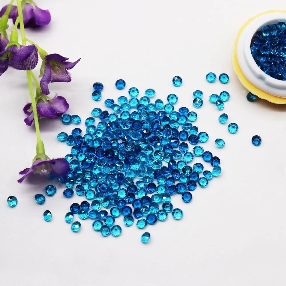 Elegant Clear Acrylic Diamond Scatter Set for Luxurious Event Decor