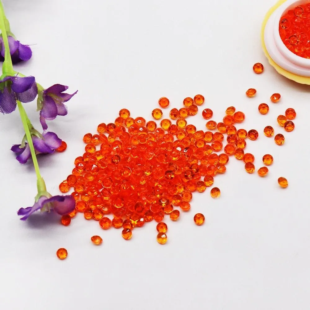 Elegant Clear Acrylic Diamond Scatter Set for Luxurious Event Decor