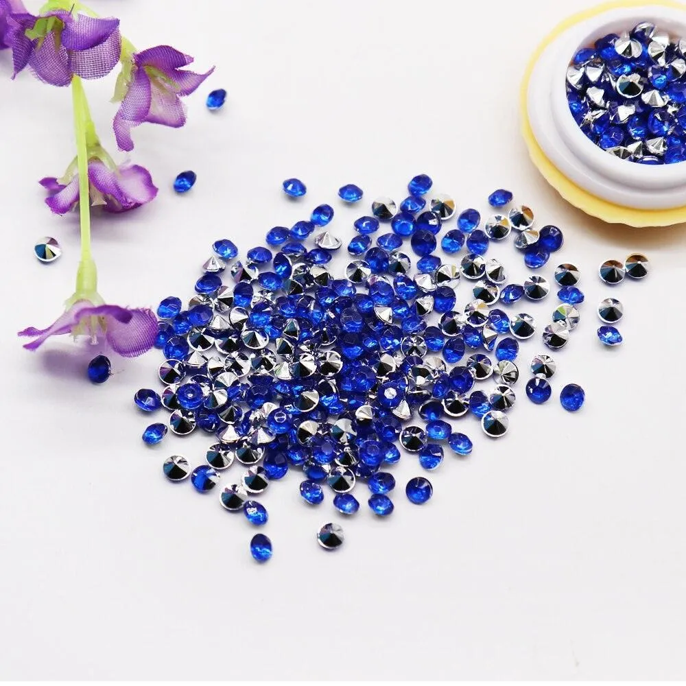 Elegant Clear Acrylic Diamond Scatter Set for Luxurious Event Decor