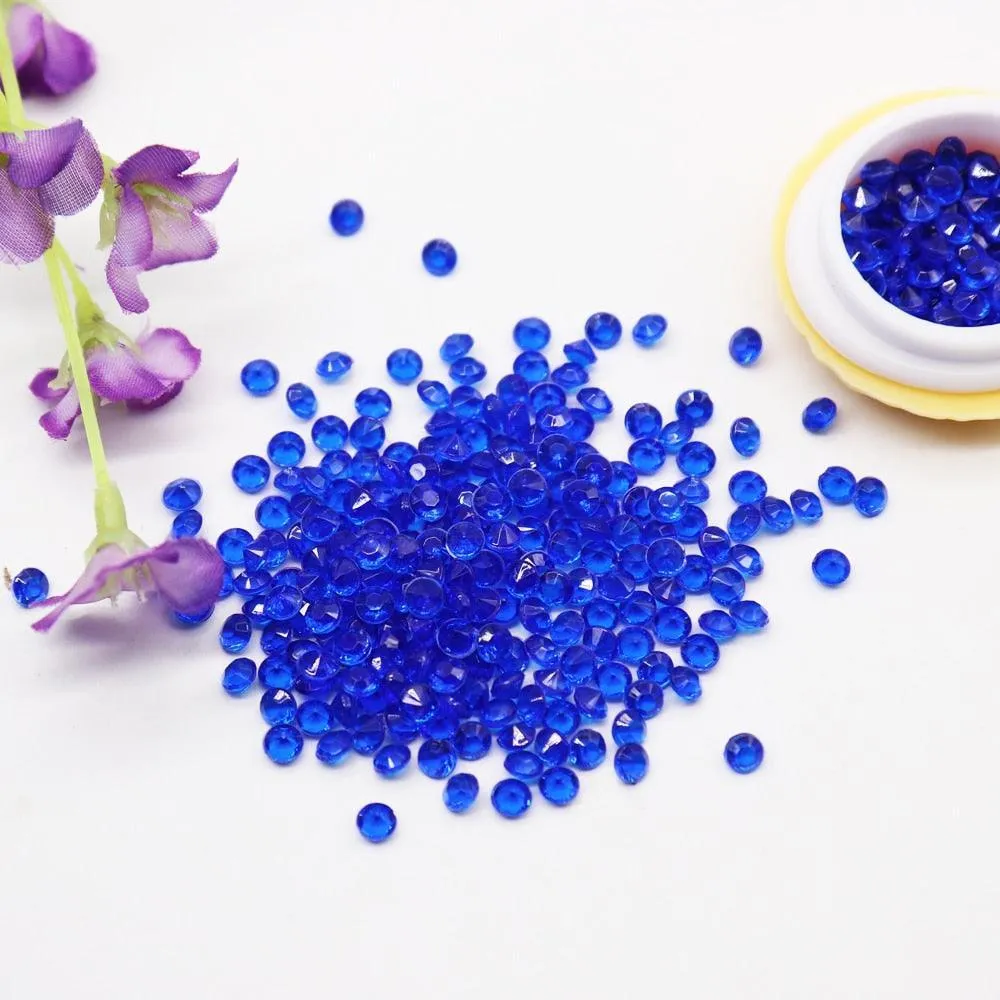 Elegant Clear Acrylic Diamond Scatter Set for Luxurious Event Decor
