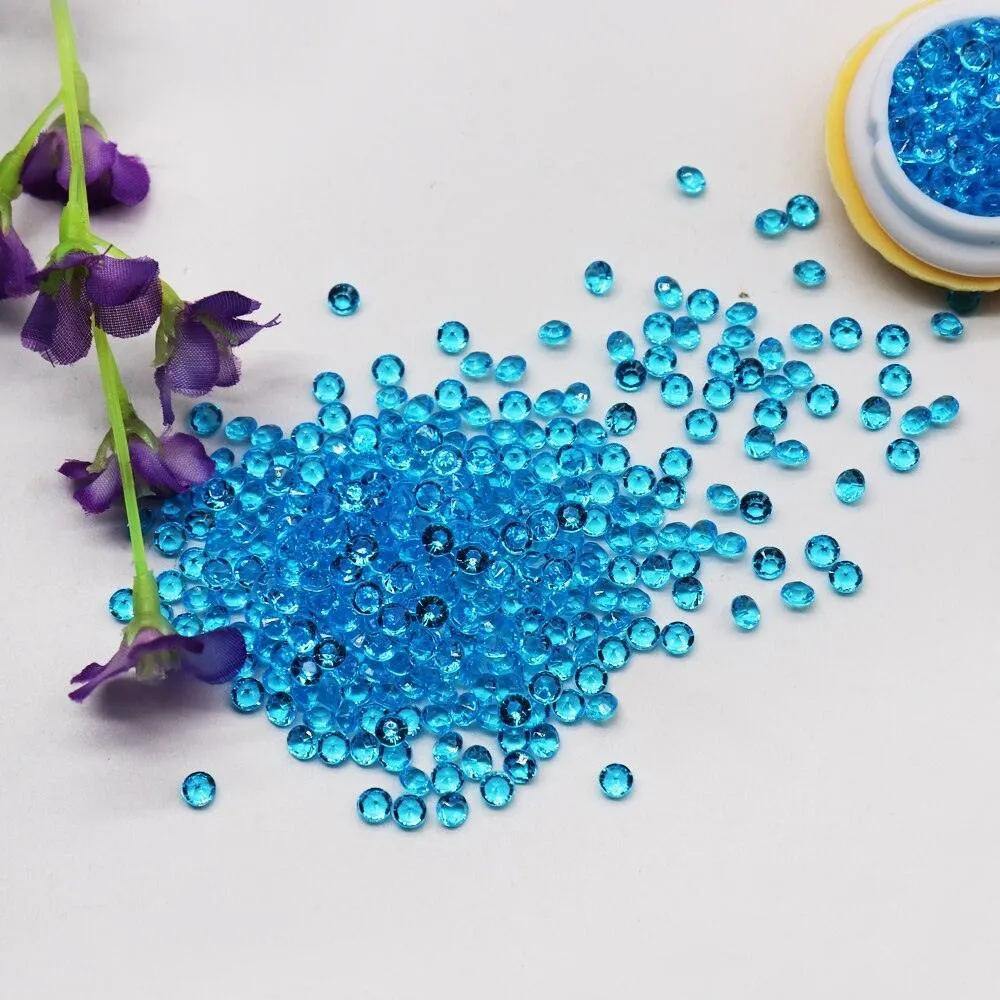 Elegant Clear Acrylic Diamond Scatter Set for Luxurious Event Decor