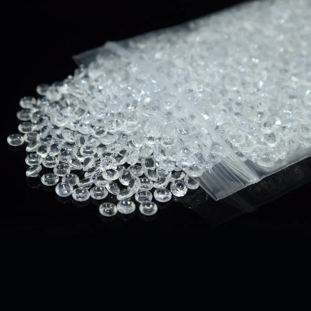 Elegant Clear Acrylic Diamond Scatter Set for Luxurious Event Decor