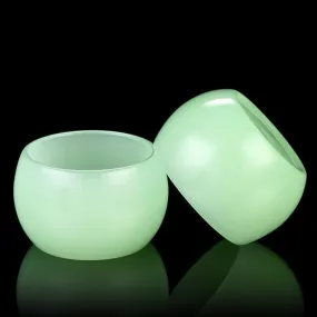 Elegant Cyan Jade Porcelain Tea Cup - A Tea Connoisseur's Essential