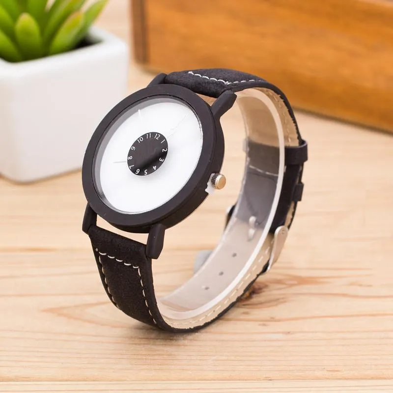 Fashion Lovers Dial Quartz Watches Black Most Beautiful Women Watches