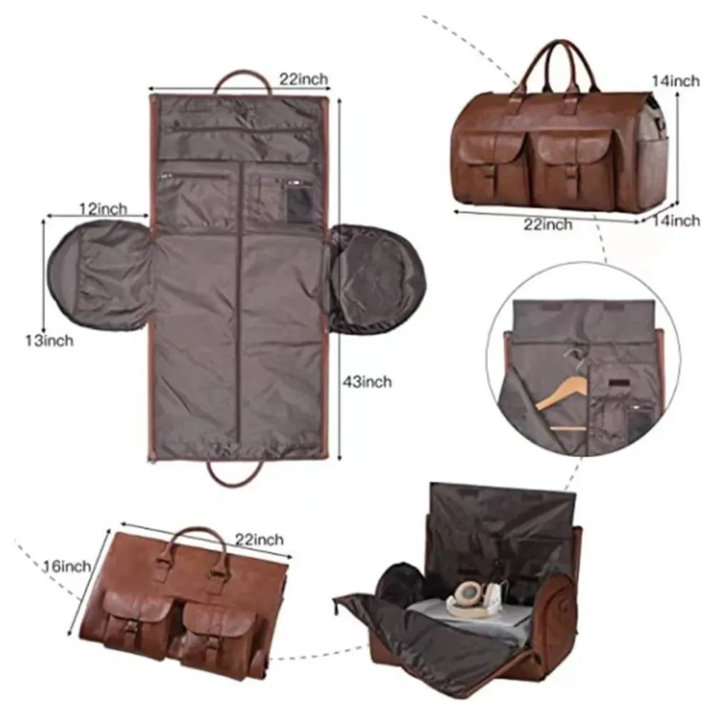 Fashion Travel Duffle Bag Portable Light Weight Waterproof Folding Suitbag Women Large Capacity Clothes Totes