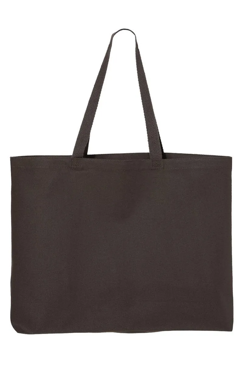 Faux Rhinestone Chicken Canvas Jumbo Tote
