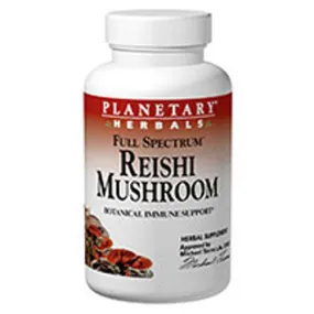 Full Spectrum Reishi Mushroom 50 Tabs By Planetary Herbals