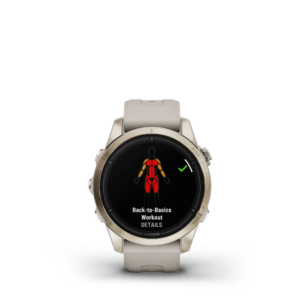 Garmin Epix Pro Gen2 42mm Sapphire (Gold with Light Sand Band)