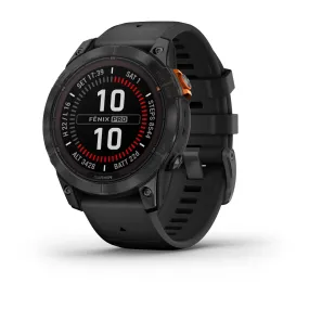 Garmin fenix® 7 Pro Solar Edition Slate Grey Stainless Steel with Black Band