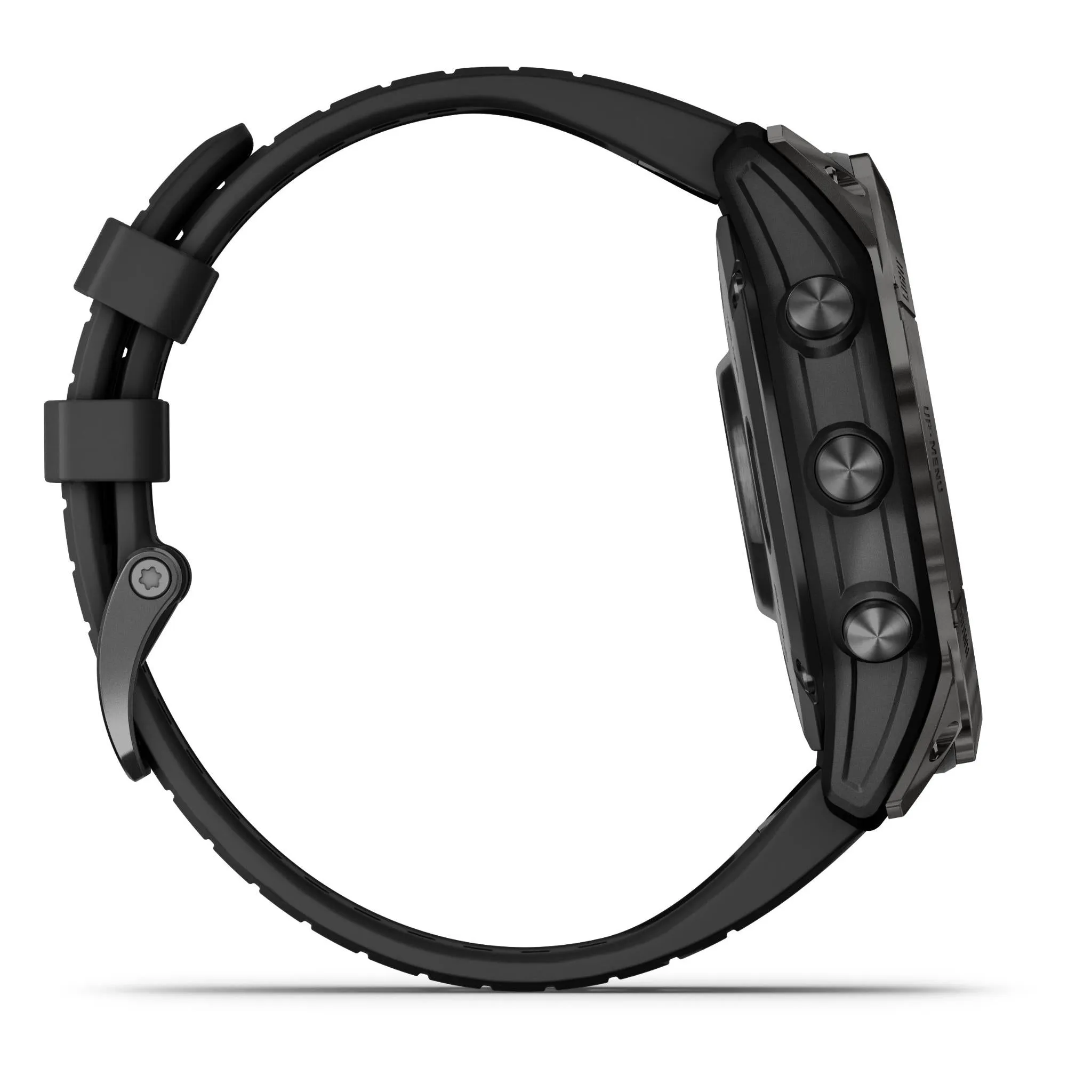 Garmin fenix® 7X Pro Solar Edition Slate Grey Stainless Steel with Black Band