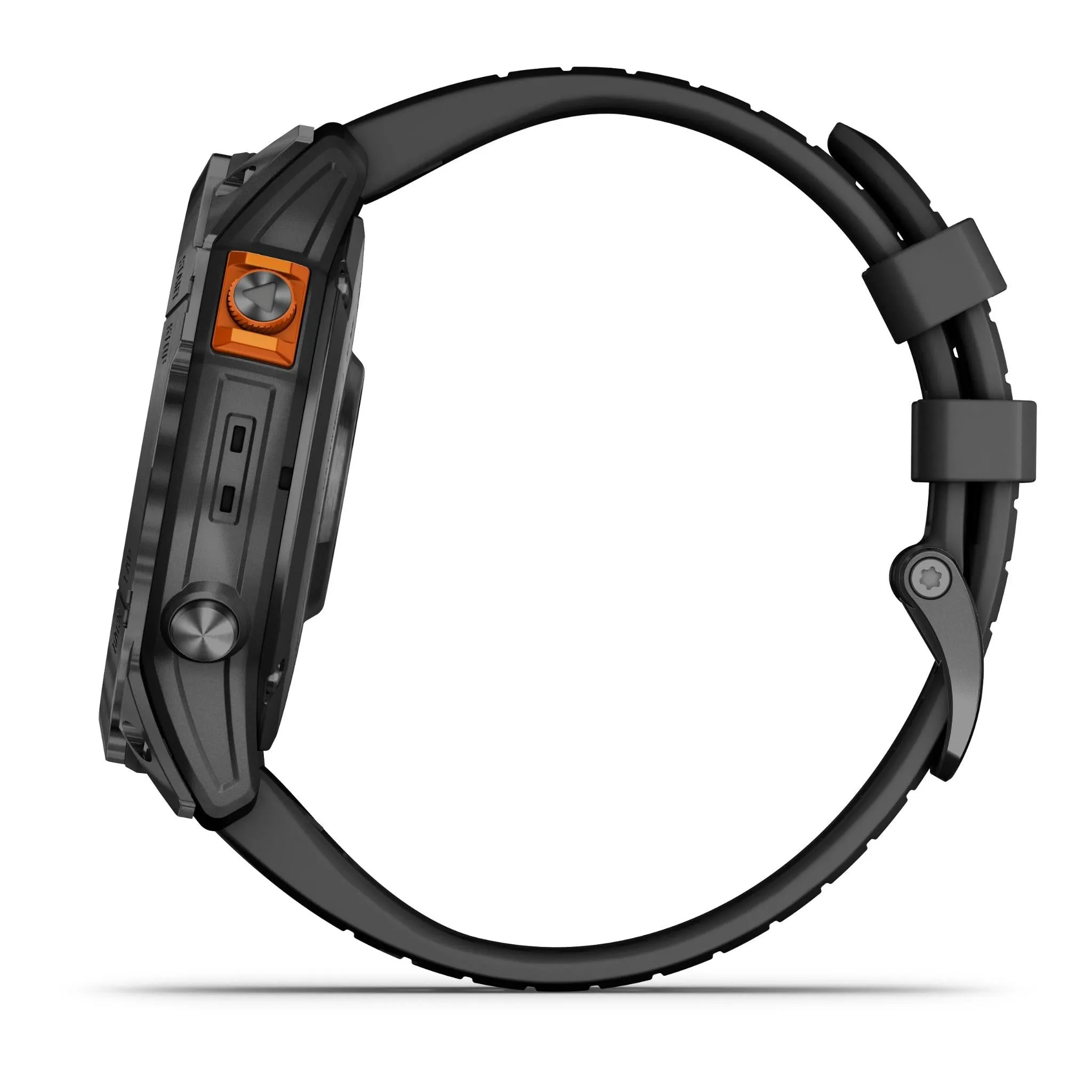 Garmin fenix® 7X Pro Solar Edition Slate Grey Stainless Steel with Black Band