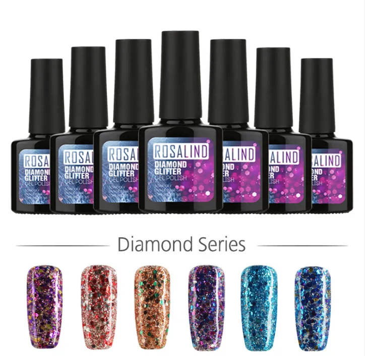 GemstoneShine Gel Diamond Nail Polish - Nail Gel