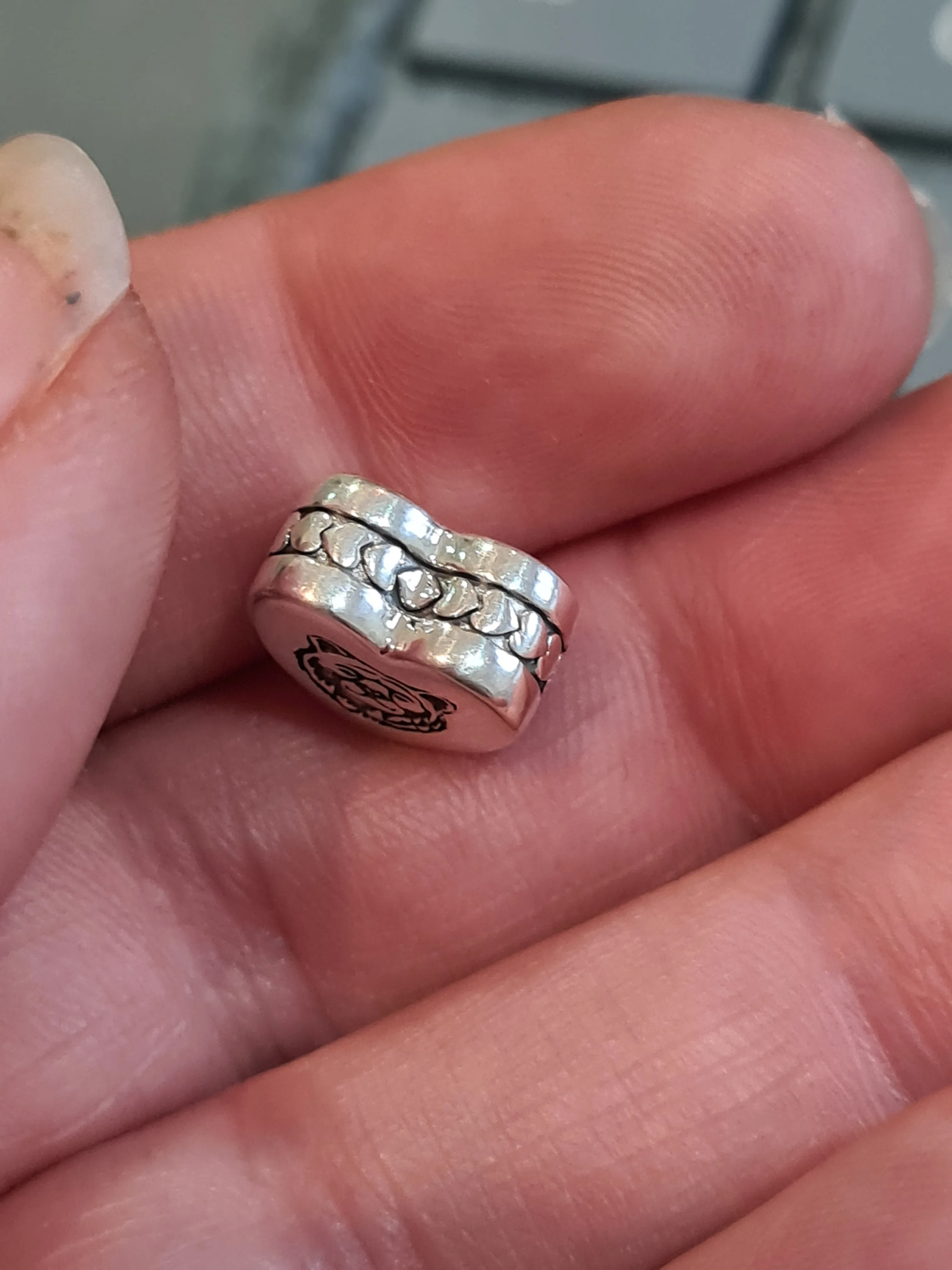 Genuine Pandora Berlin Germany Heart Travel Charm