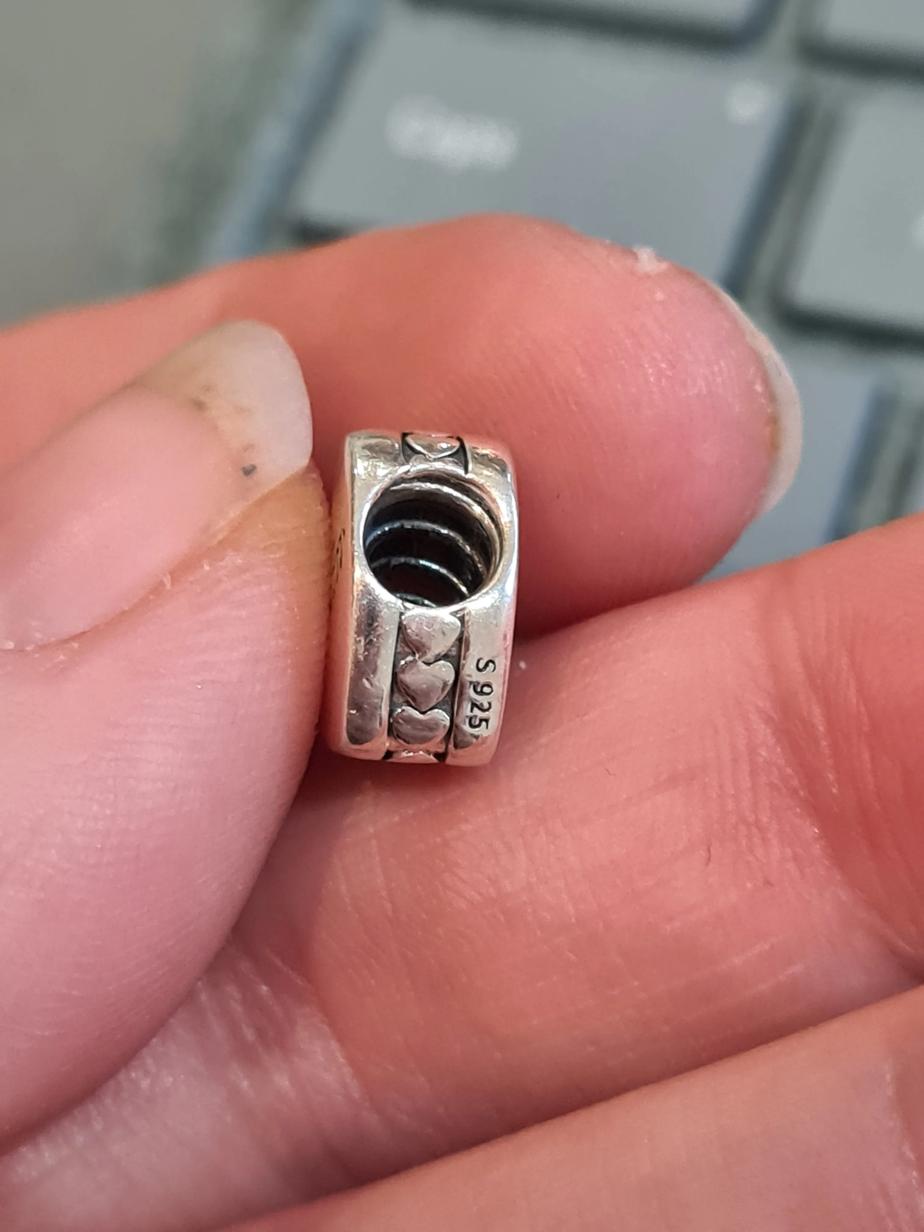 Genuine Pandora Berlin Germany Heart Travel Charm