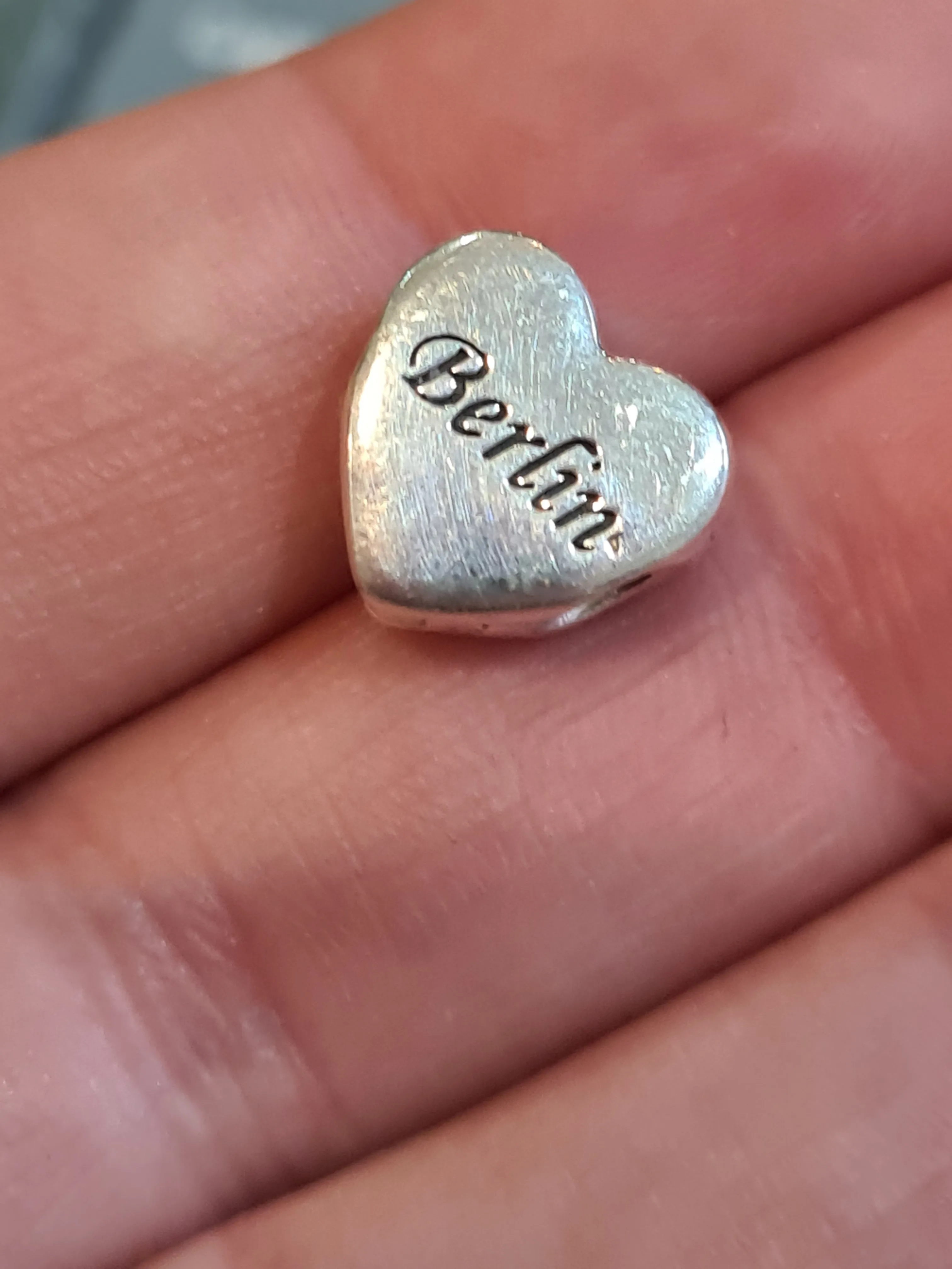 Genuine Pandora Berlin Germany Heart Travel Charm
