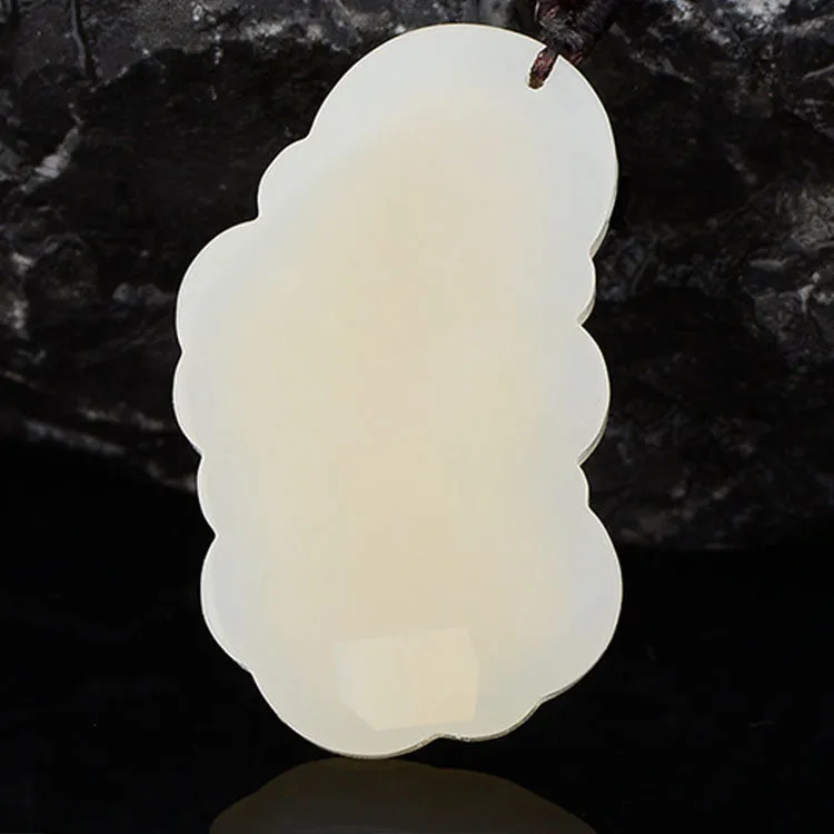 Golden Pixiu Hetian Jade Prosperity Necklace