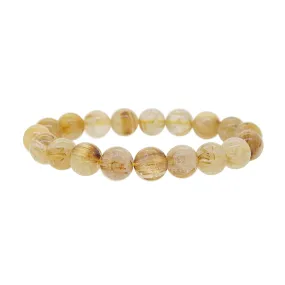 Golden Rutilated Quartz 10mm
